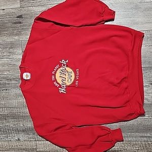 Jerzees Vintage Hard Rock Cafe Las Vegas Pullover Sweater